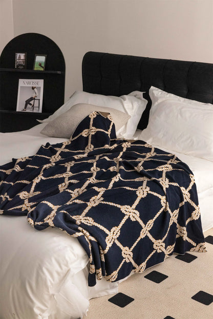 Comfort Knot Luxury Wool Blend Throw Blanket