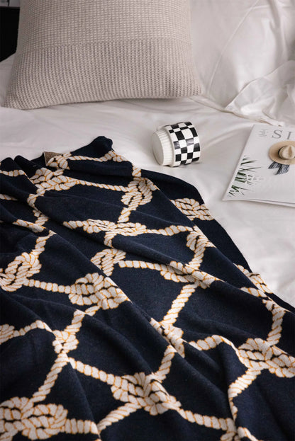 Comfort Knot Luxury Wool Blend Throw Blanket