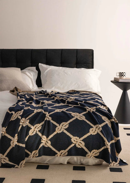 Comfort Knot Luxury Wool Blend Throw Blanket