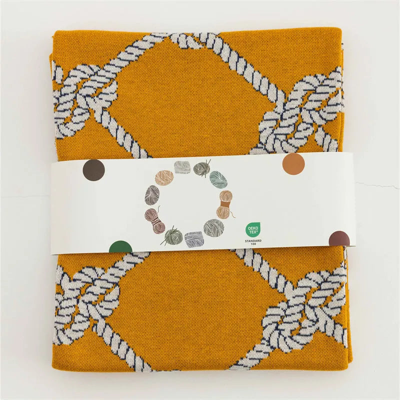 Comfort Knot Luxury Wool Blend Throw Blanket