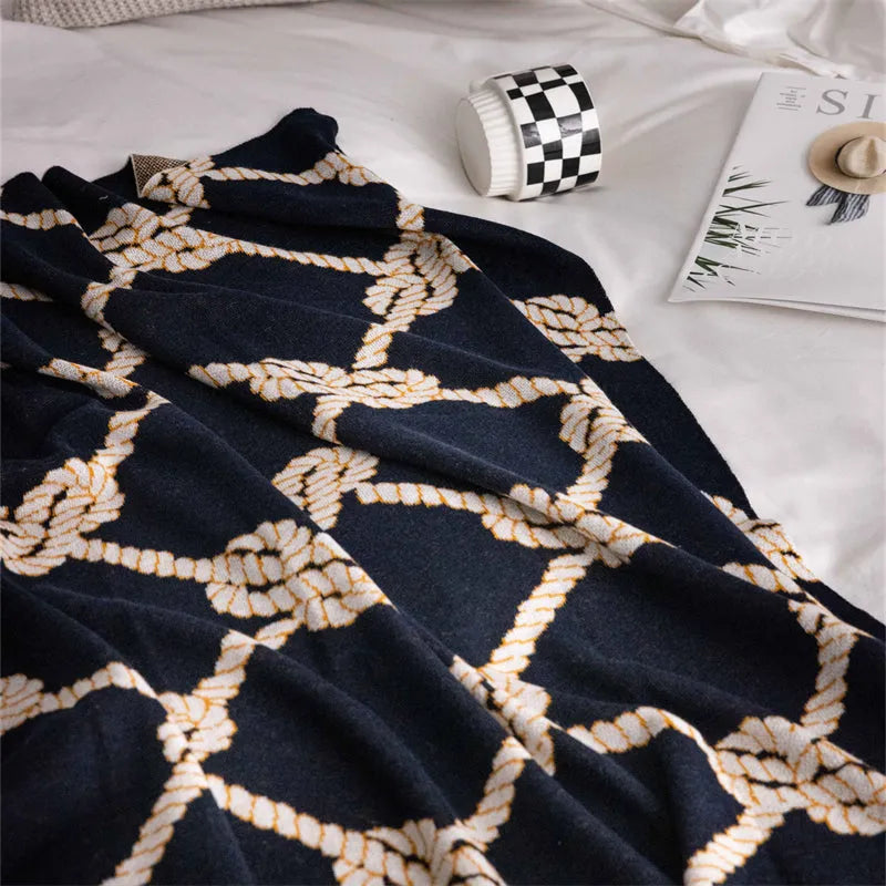Comfort Knot Luxury Wool Blend Throw Blanket