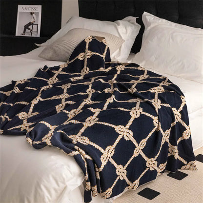 Comfort Knot Luxury Wool Blend Throw Blanket