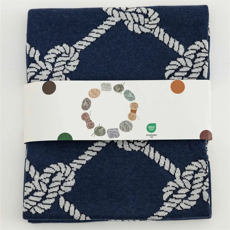 Comfort Knot Luxury Wool Blend Throw Blanket