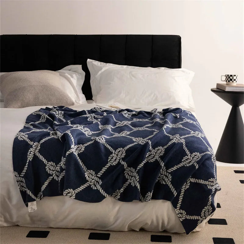 Comfort Knot Luxury Wool Blend Throw Blanket