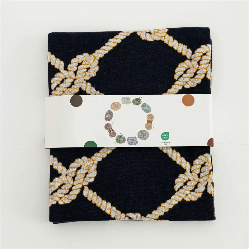 Comfort Knot Luxury Wool Blend Throw Blanket
