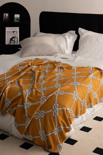 Comfort Knot Luxury Wool Blend Throw Blanket