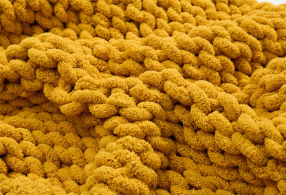 Cozy Chenille Woven Throw Blanket