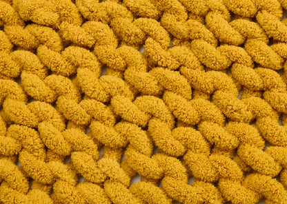 Cozy Chenille Woven Throw Blanket