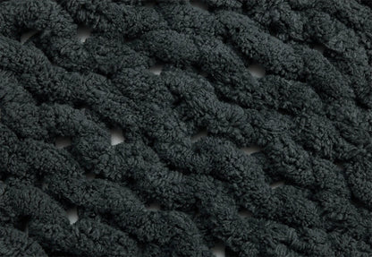 Cozy Chenille Woven Throw Blanket