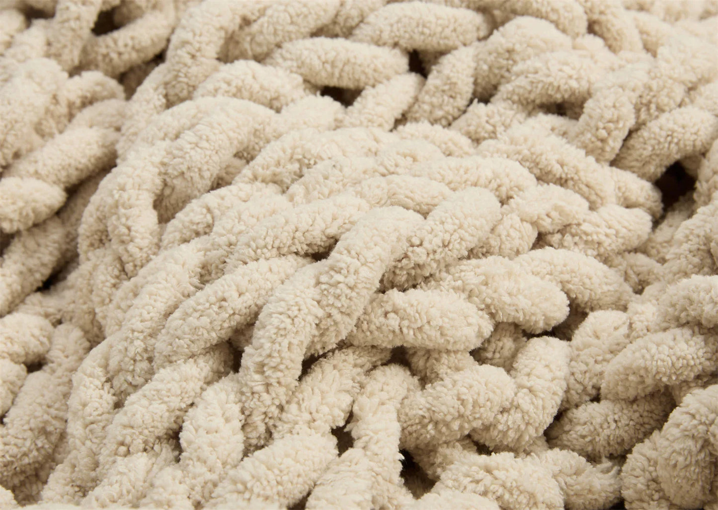 Cozy Chenille Woven Throw Blanket