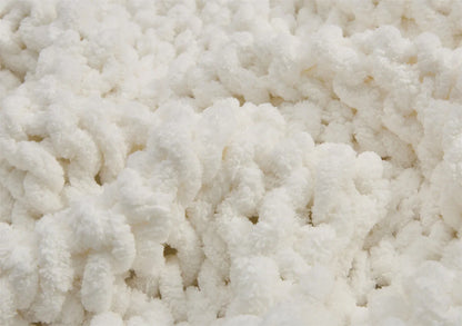 Cozy Chenille Woven Throw Blanket