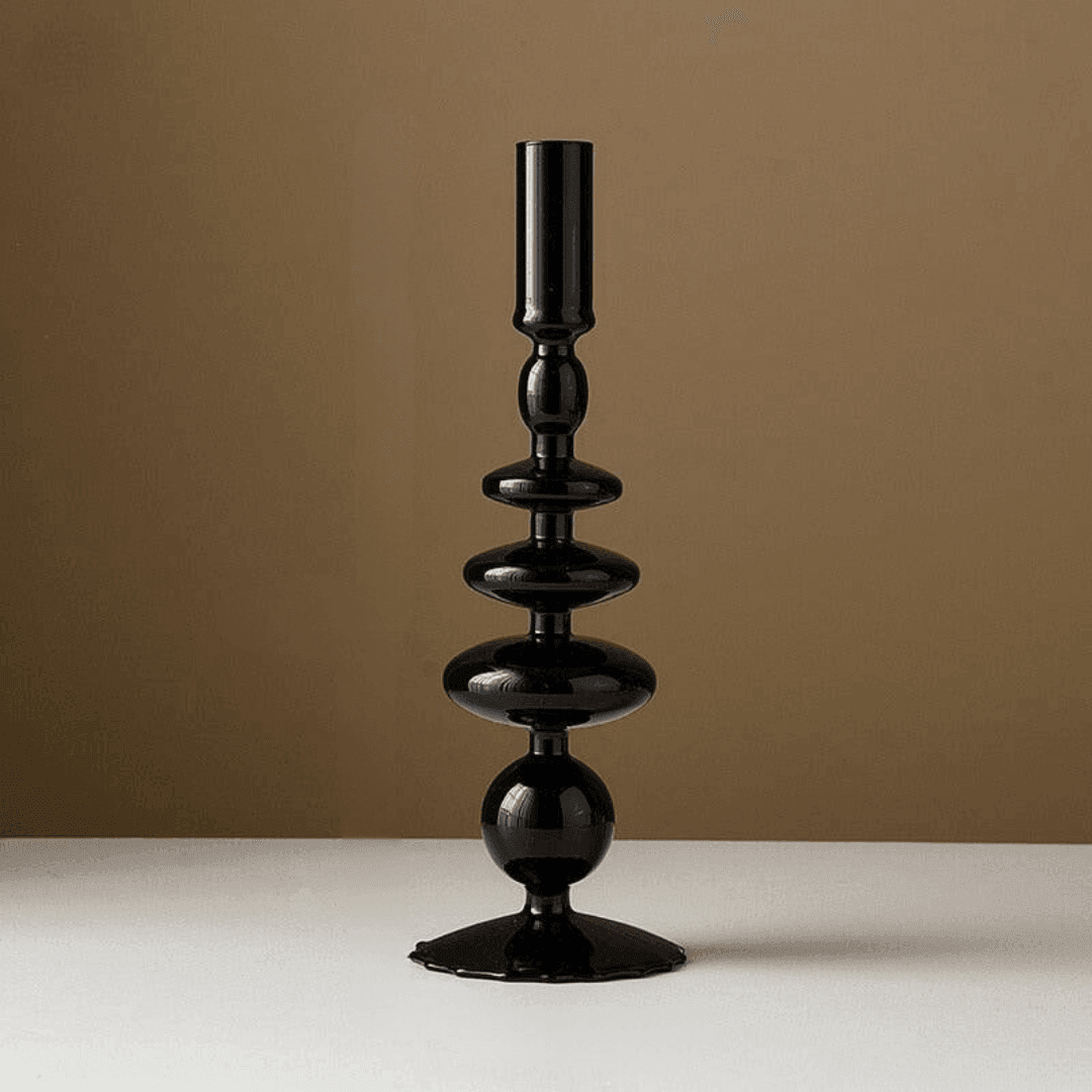 Decorative Glass Candle Holder - Fluffyslip
