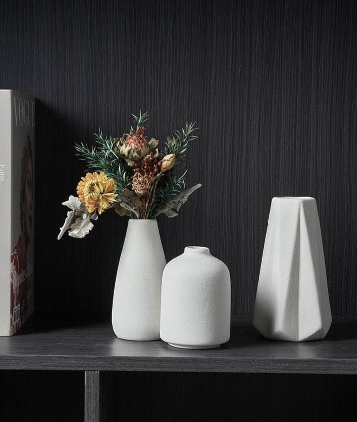 Dry Flower Ceramic Vase - Fluffyslip