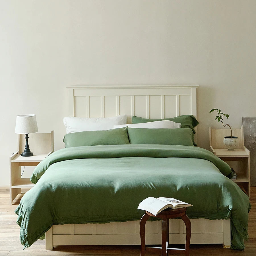 Eco Washed Lyocell Duvet Cover Set