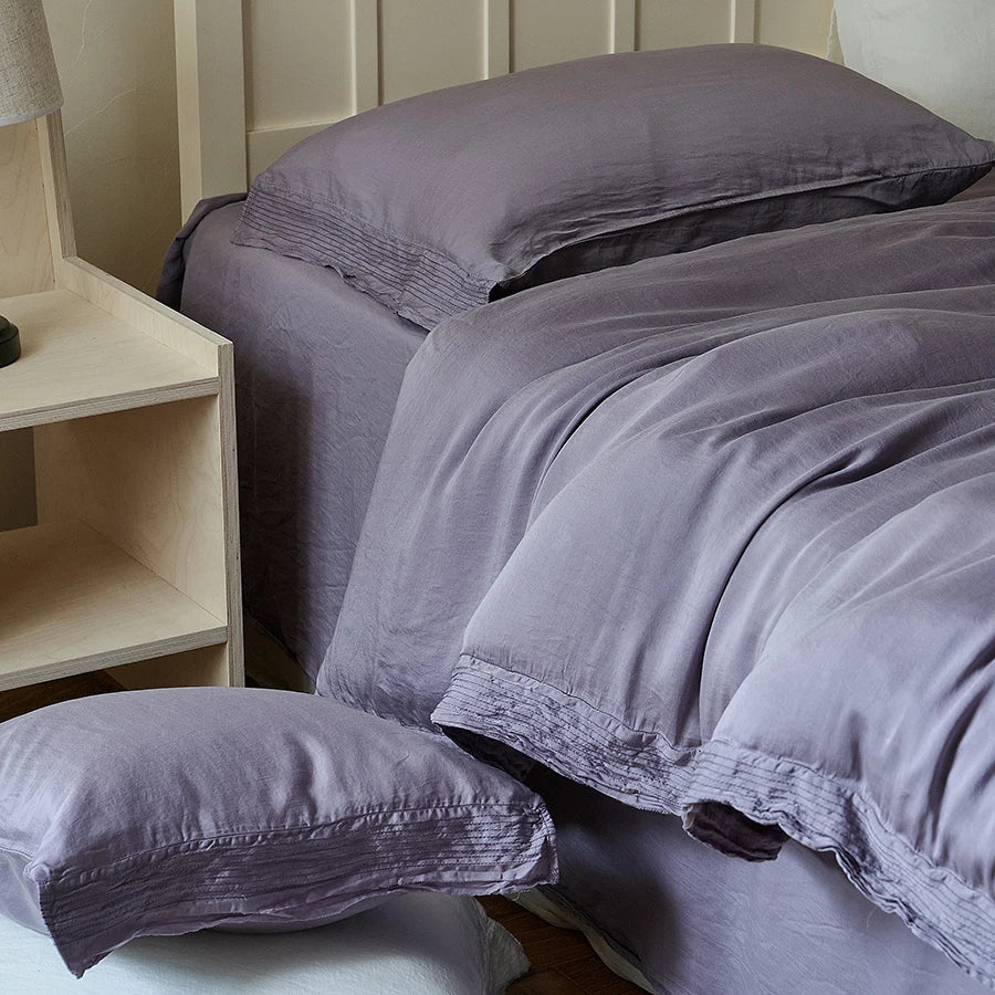 Eco Washed Lyocell Duvet Cover Set