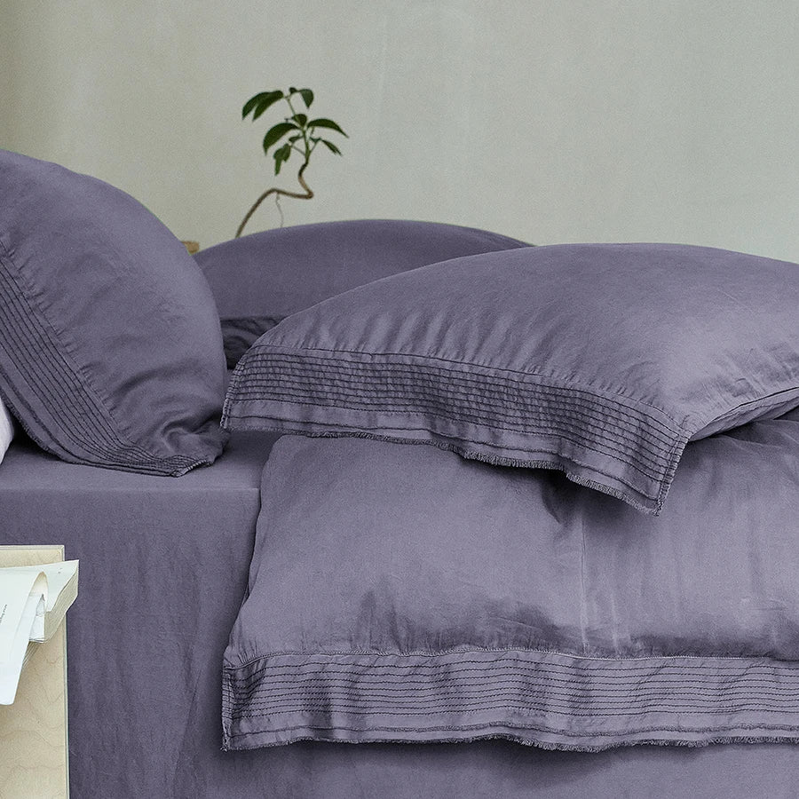 Eco Washed Lyocell Duvet Cover Set