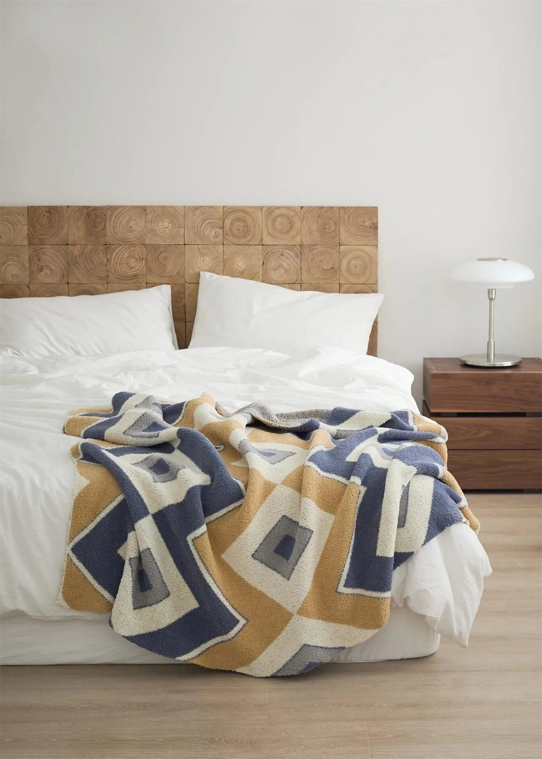 Endless Square Microfiber Throw Blankets - Fluffyslip