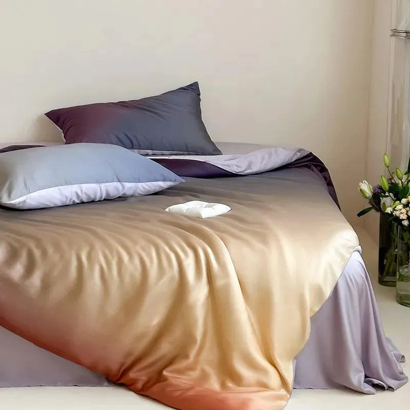 Eucalyptus Sunset Dream Duvet Cover Set - Fluffyslip