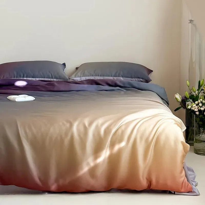 Eucalyptus Sunset Dream Duvet Cover Set - Fluffyslip