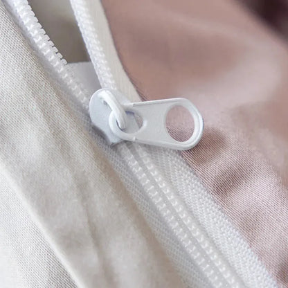 Floral Touch Long Staple Cotton Duvet Cover Set - Fluffyslip