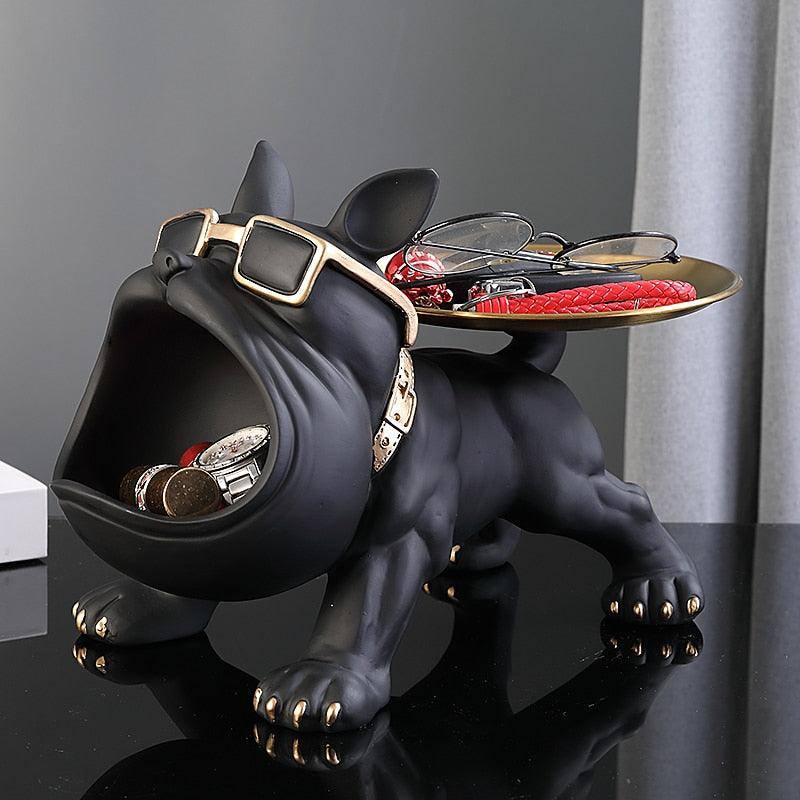 French Bulldog Décor with Tray - Fluffyslip