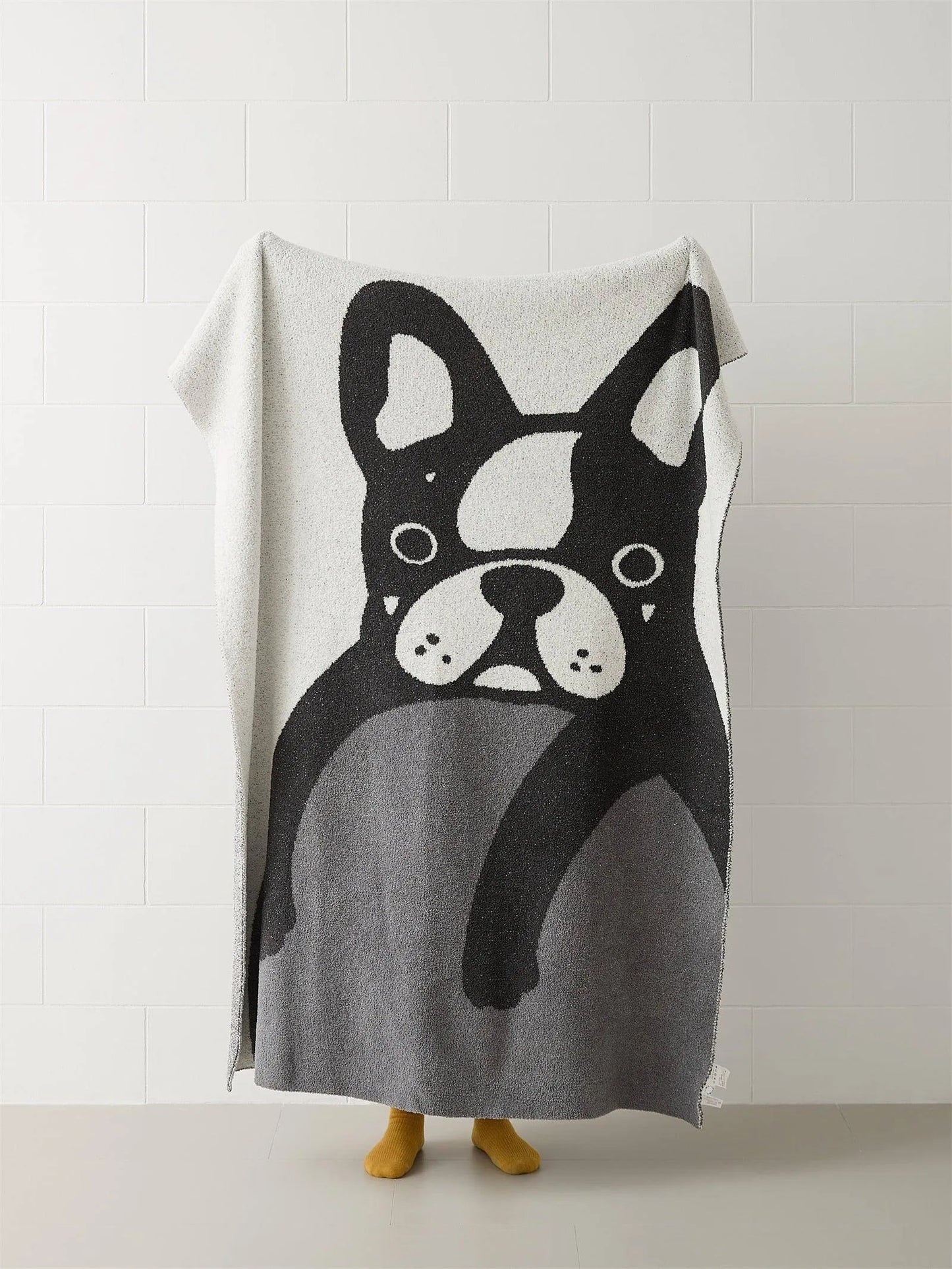 French Bulldog Throw Blanket - Fluffyslip