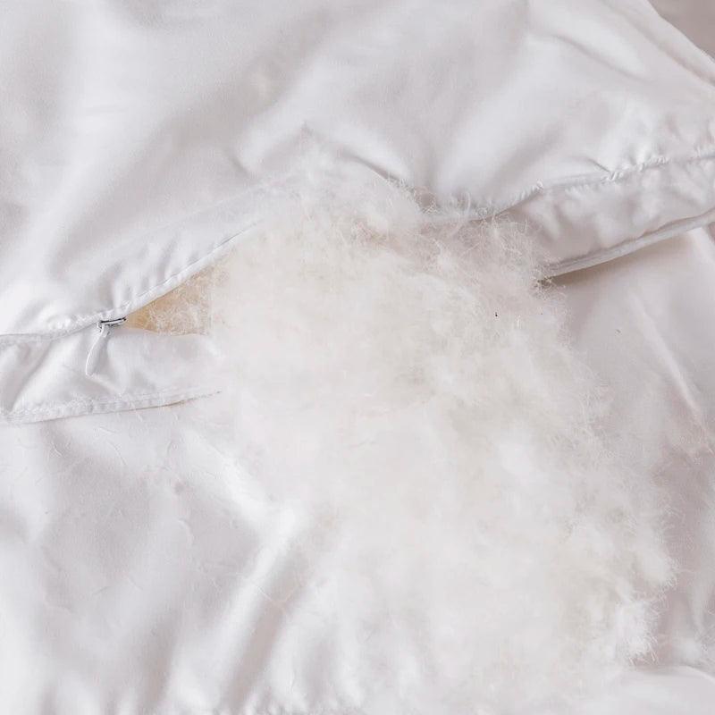 white Goose Down Comforter insert - Fluffyslip