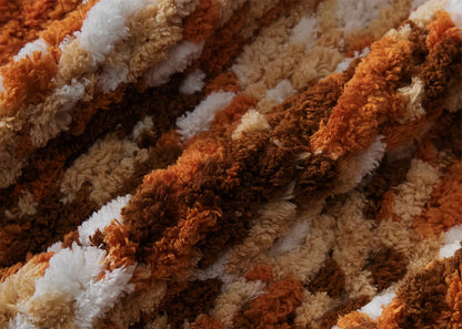 Gradient Glow Fuzzy Knit Blanket