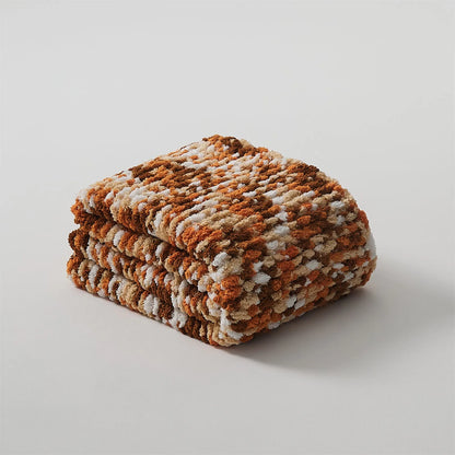 Gradient Glow Fuzzy Knit Blanket