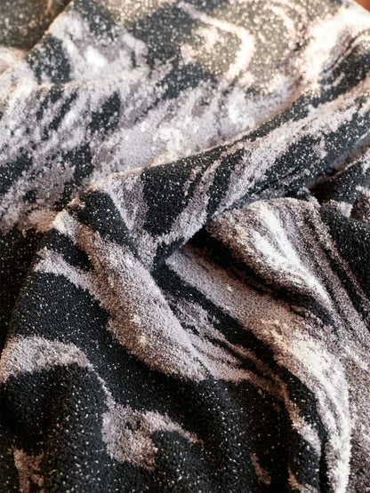 Gradient Swirl Microfiber Throw Blanket