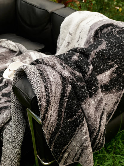 Gradient Swirl Microfiber Throw Blanket