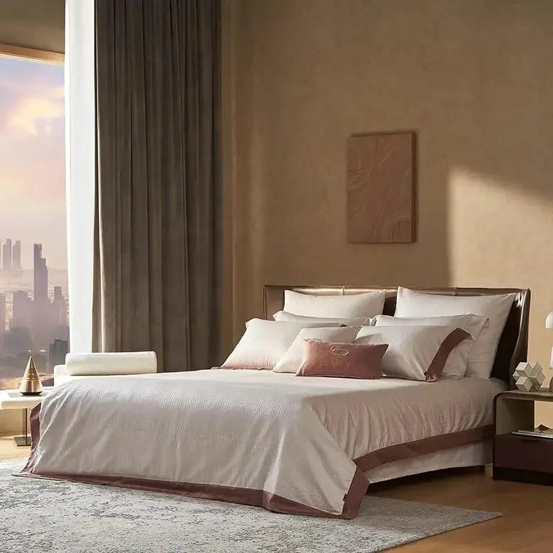 Hudson Premium Egyptian Cotton Duvet Cover Set - Fluffyslip