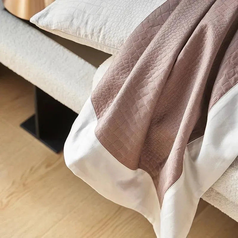 Hudson Premium Egyptian Cotton Duvet Cover Set - Fluffyslip