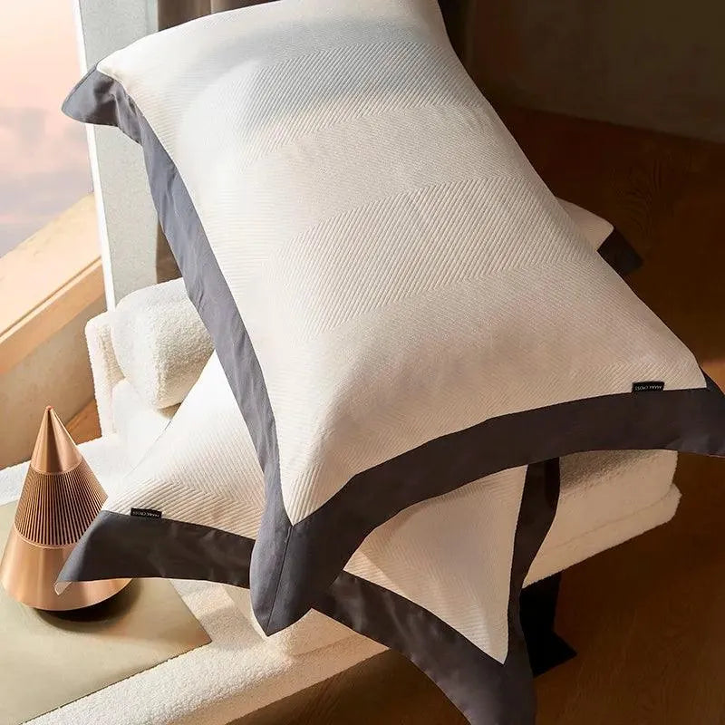 Hudson Premium Egyptian Cotton Duvet Cover Set - Fluffyslip