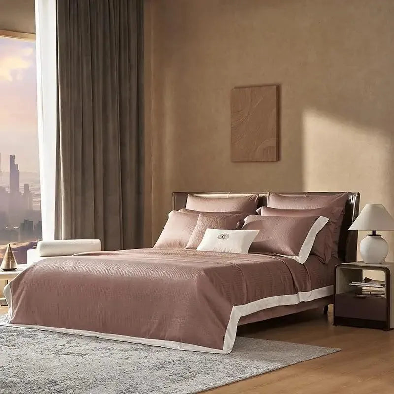 Hudson Premium Egyptian Cotton Duvet Cover Set - Fluffyslip