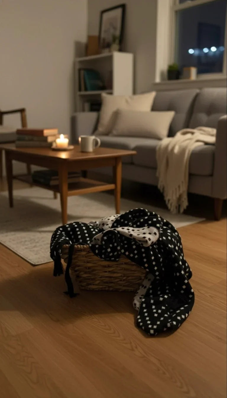 Infinite Stars Cotton Tassel Throw Blanket