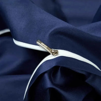 Luxury Frame Border Egyptian Cotton Duvet Set - Fluffyslip