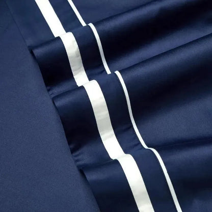 Luxury Frame Border Egyptian Cotton Duvet Set - Fluffyslip