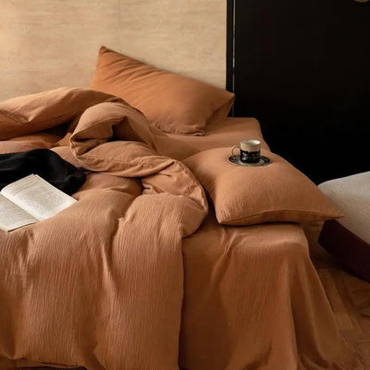 Luxury Linen Blend Duvet Cover Set - Fluffyslip