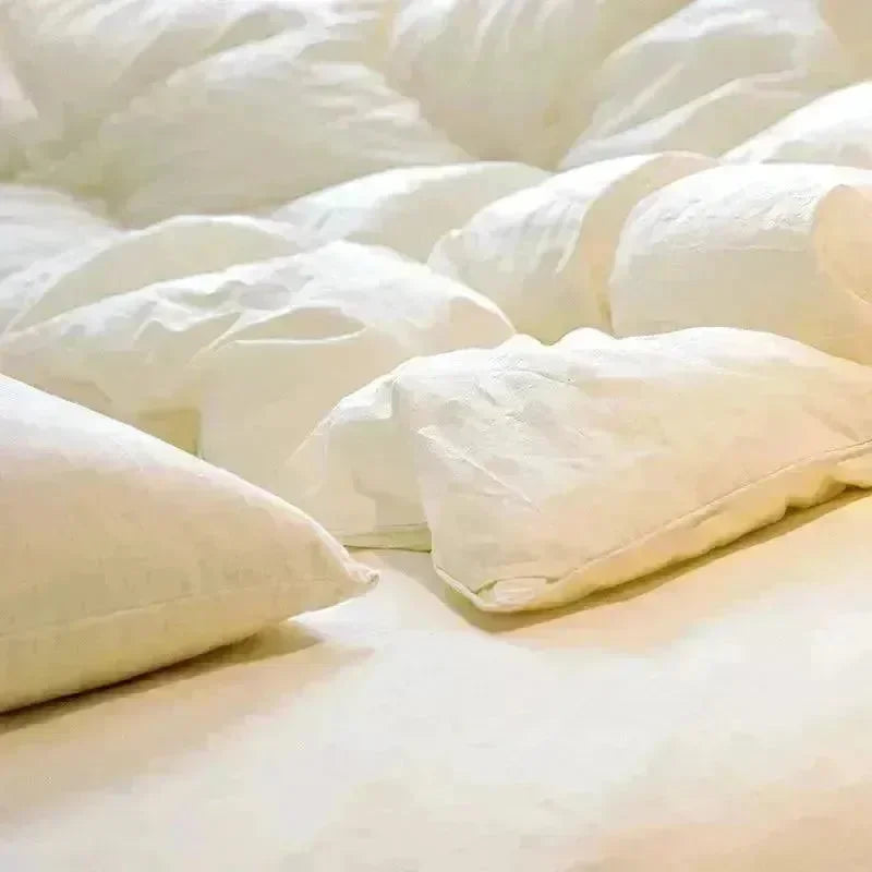 Natural Plant Fiber Quilted Duvet Insert - Fluffyslip