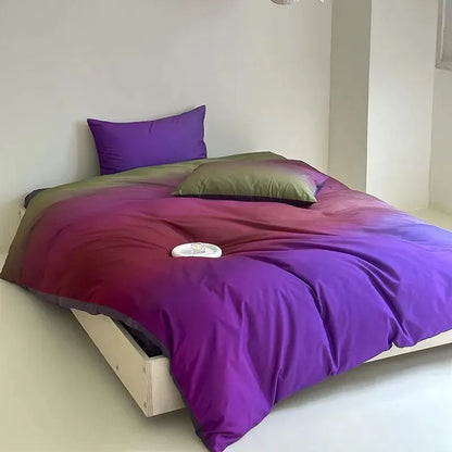 Plum Passion Gradient Bedding Set - Fluffyslip