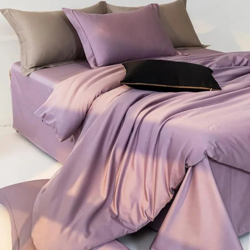 Premium 1400TC Egyptian Cotton Duvet Cover Set - Fluffyslip