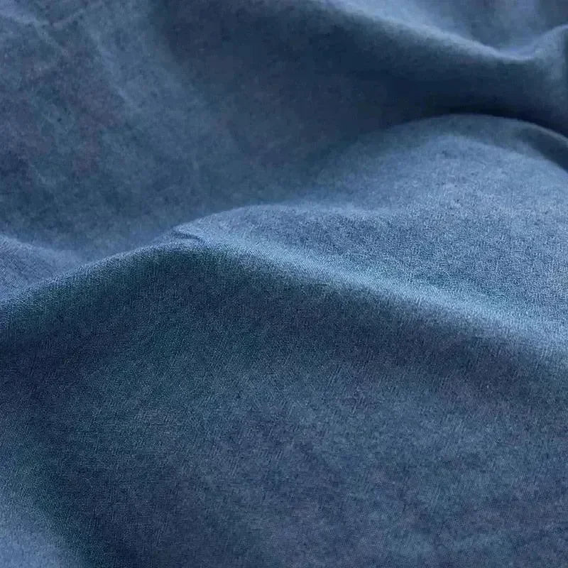 Red Tag Washed Cotton Duvet Cover Set - Fluffyslip