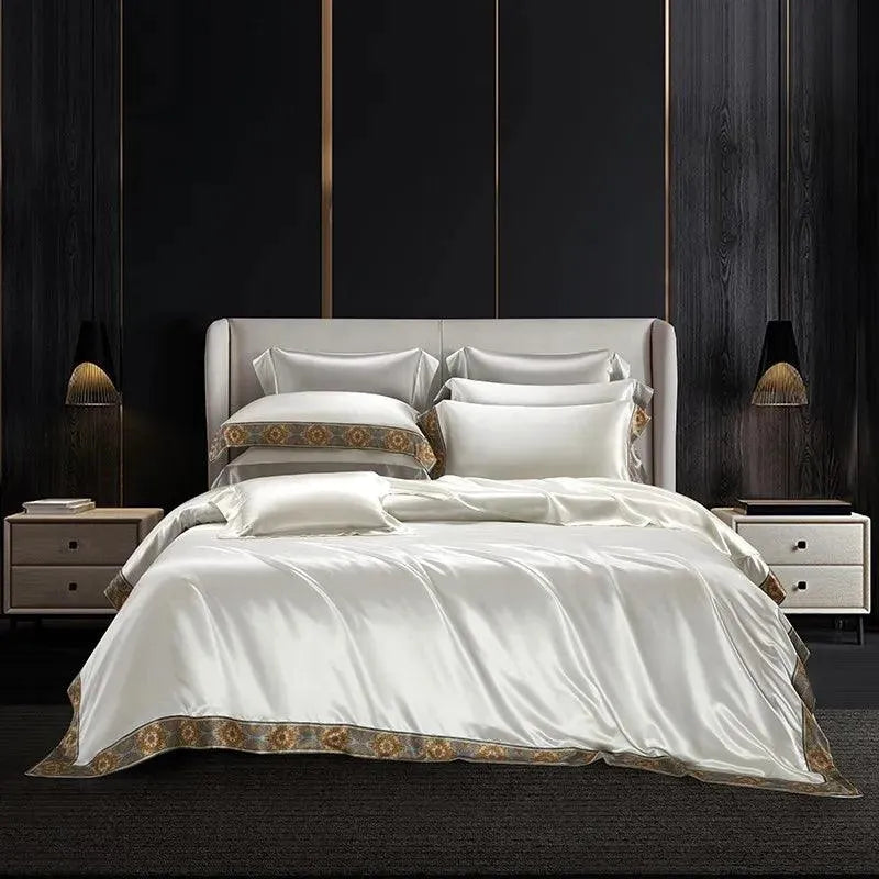 Silk Bamboo Serenity Duvet Cover Set - Fluffyslip