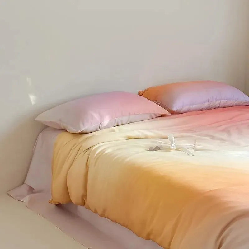 Sunrise Eucalyptus Lyocell Duvet Cover Set - Fluffyslip