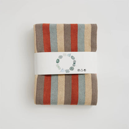 Timeless Tracks Striped Cotton Blanket