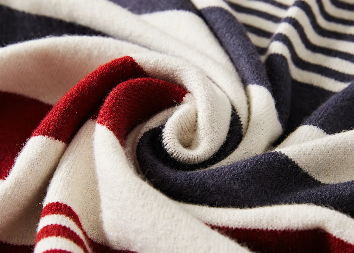 Tonal Frame Throw Blanket