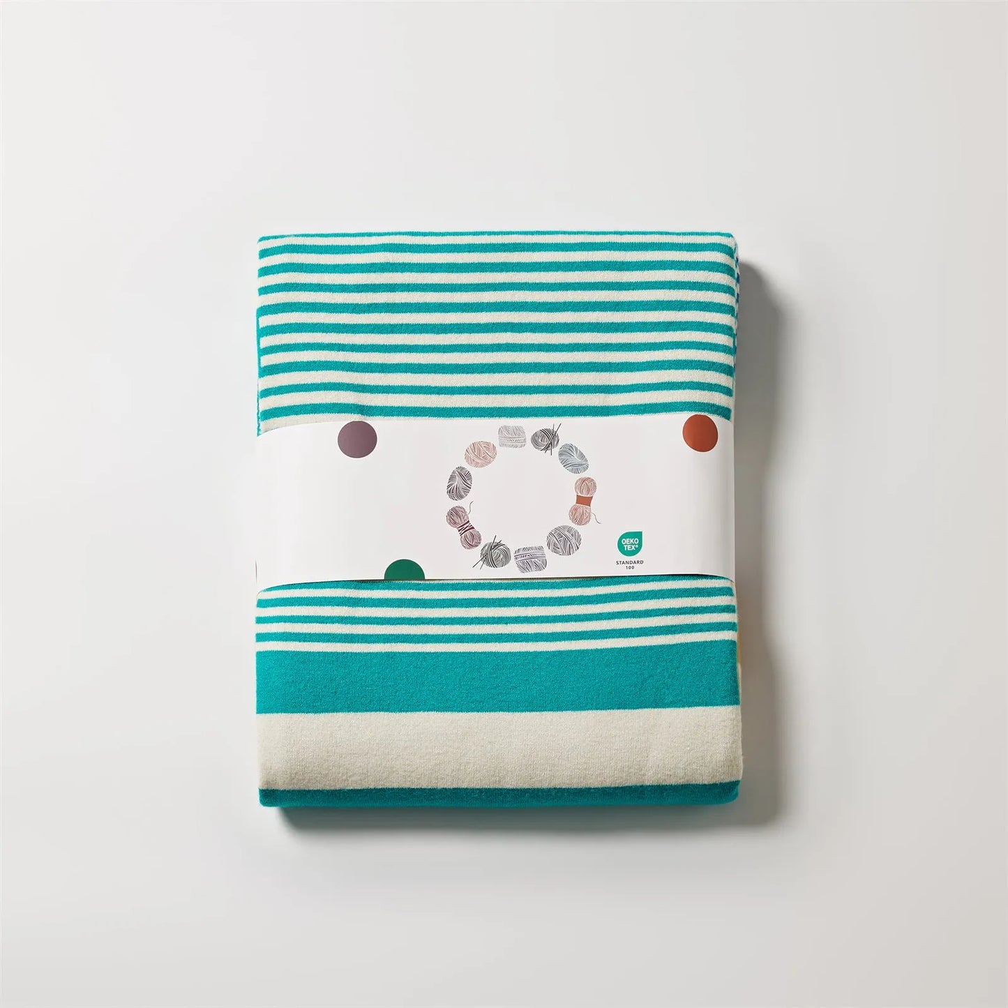 Tonal Frame Throw Blanket