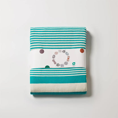 Tonal Frame Throw Blanket