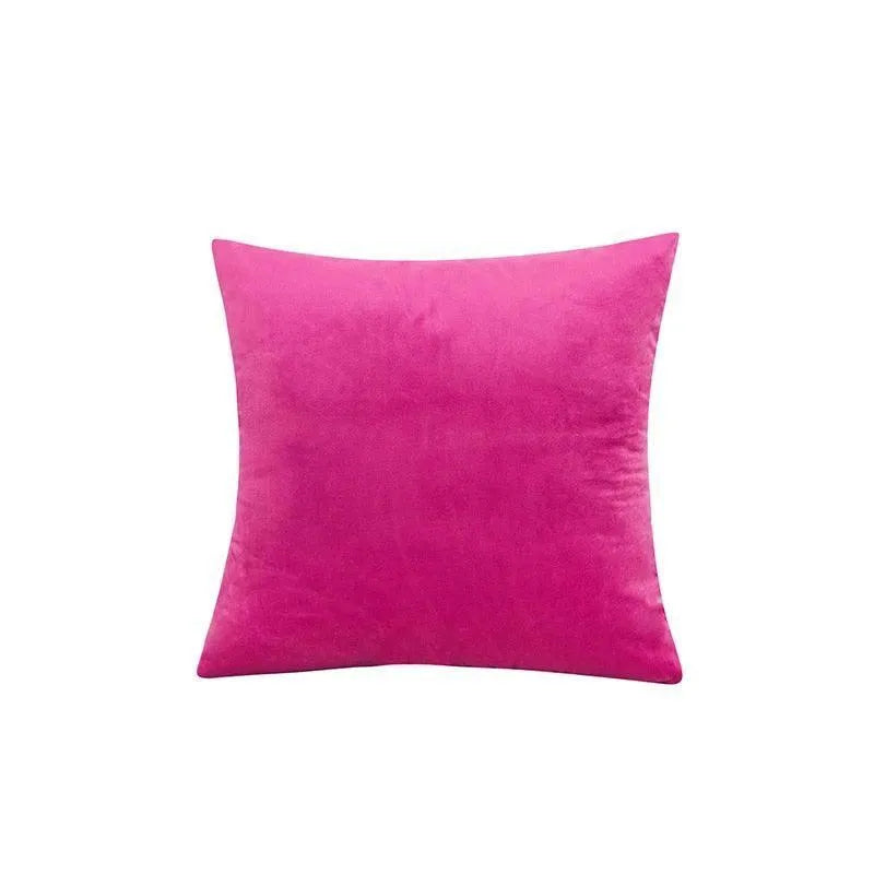 Velvet Throw Pillow Cover - Fluffyslip